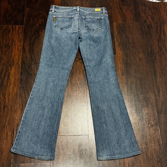 PAIGE Premium Denim Hollywood Hills Classic Rise Boot Cut Jeans Y2K Vintage 29 - Picture 12 of 15